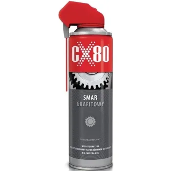 SMAR GRAFITOWY PRZECIWZATARCIOWY DUO SPRAY  500G