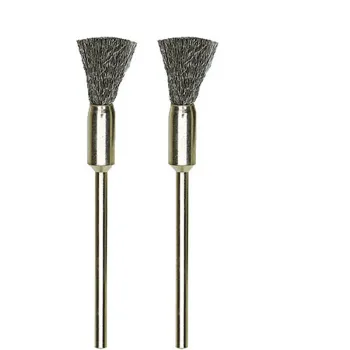 SZCZOTKI DRUCIANE 8MM PĘDZLOWE 2 SZT.