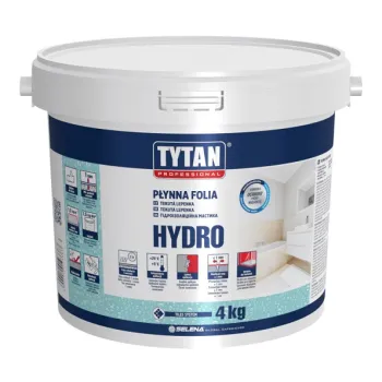 PŁYNNA FOLIA HYDRO TYTAN 4KG SZARY