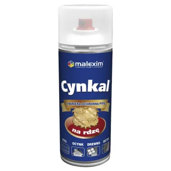 AEROZOL CYNKAL 0.4L CZARNY 9005