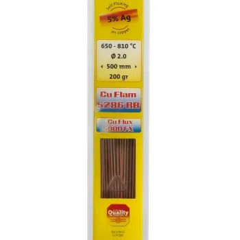 LUT TWARDY CU FLAM RB 5286 CUP 5% AG - 500*2MM 200G