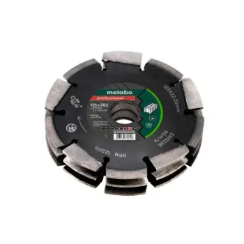 TARCZA DIAMENTOWA SEGMENTOWA DO BRUZDOWNICY 125MM