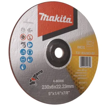 TARCZA SZLIFIERSKA WYPUKŁA INOX 230*6*22 MM