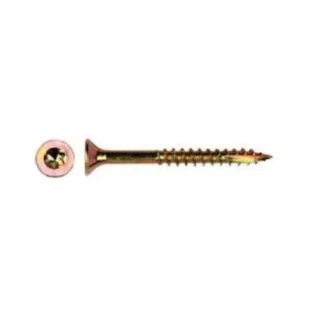 WKRĘT DO DREWNA OCYNK ŻÓŁTY NA TORX 6.0*160MM T30