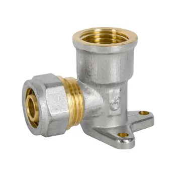 KOLANO PEX-AL-PEX CHROM Z ŁAPKAMI-1/2*20
