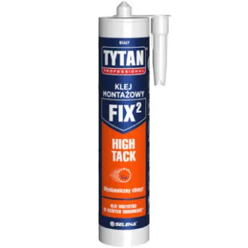 KLEJ MONTAŻOWY FIX2 HIGH TACK BIAŁY 290ML