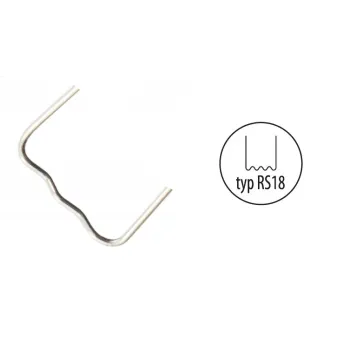 ZSZYWKI 0.8MM RS18 DO PLASTIKU 100 SZT.