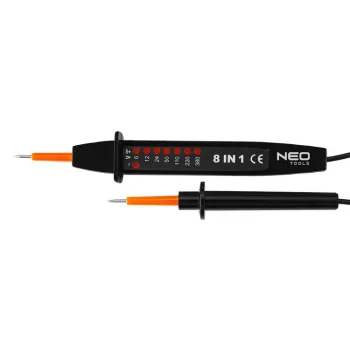 WIELOFUNKCYJNY TESTER NAPIĘCIA 8 W 1 AC/DC 6-380V