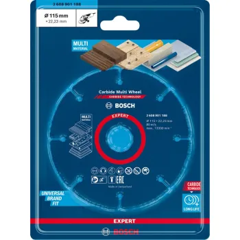 TARCZA UNIWERSALNA EXPERT CARBIDE MULTI WHEEL CMW 115*22MM