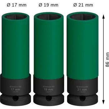 ZESTAW KLUCZY NASADOWYCH 1/2'' XL PRO S 3SZT.