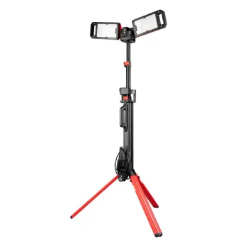 REFLEKTOR LED STOJĄCY SKŁADANY 5000LM 2*25W
