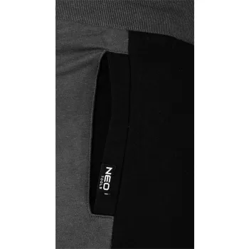 SPODNIE DRESOWE COMFORT, SZARO-CZARNE ROZMIAR XL