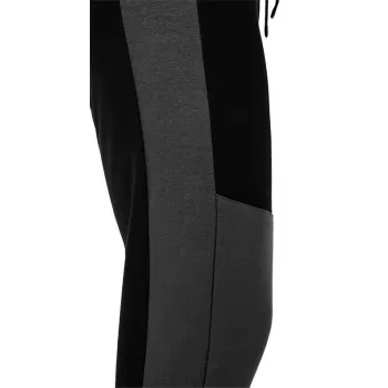 SPODNIE DRESOWE COMFORT, SZARO-CZARNE ROZMIAR XL