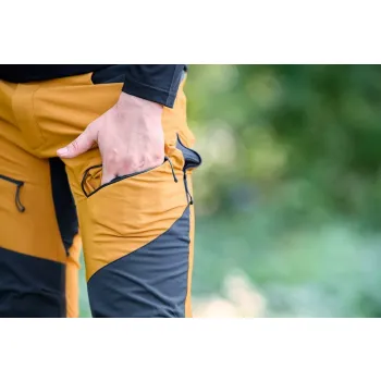 SPODNIE ROBOCZE DO PASA OUTDOOR MUSZTARDOWE ROZMIAR L
