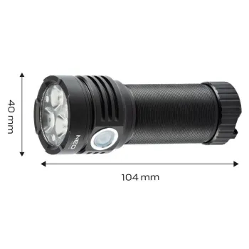 LATARKA AKUMULATOROWA USB 3300LM OSRAM P9 LED