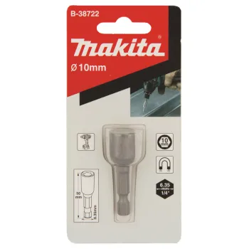 NASADKA MAGNETYCZNA 1/4' HEX 10X50MM
