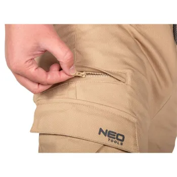 SPODNIE ROBOCZE OUTDOOR TYPU JOGGER BEŻOWE ROZMIAR XXL