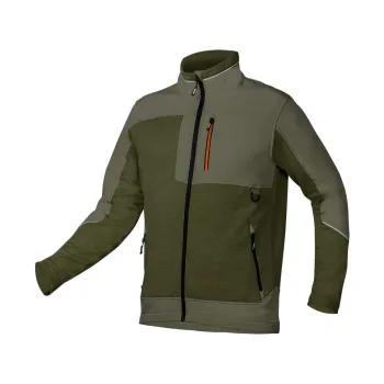 BLUZA SOFTSHELL OUTDOOR ZIELONA ROZMIAR L