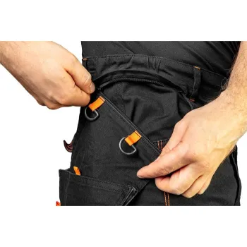 SPODNIE ROBOCZE HD SLIM ODPINANE KIESZENIE ROZMIAR 3XL