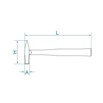 MŁOTEK TYP NIEMIECKI 395G, 300MM