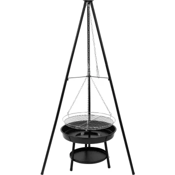 GRILL WISZĄCY NA TRÓJNOGU RUSZT 46CM