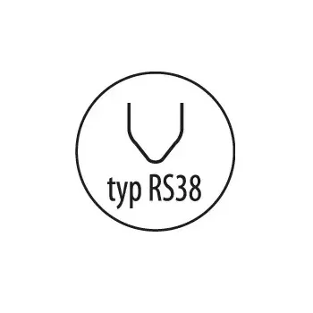 ZSZYWKI 0.8MM RS38 DO PLASTIKU 100 SZT.