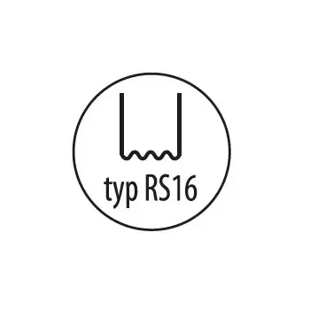 ZSZYWKI 0.6MM RS16 DO PLASTIKU 100 SZT.