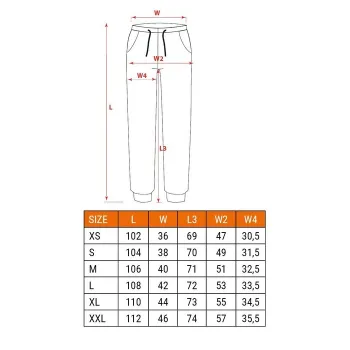 SPODNIE ROBOCZE OUTDOOR TYPU JOGGER ZIELONE ROZMIAR M