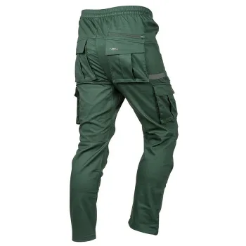 SPODNIE ROBOCZE OUTDOOR TYPU JOGGER ZIELONE ROZMIAR M