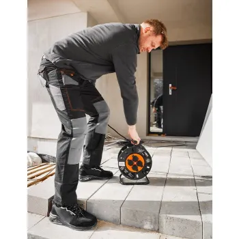 PÓŁBUTY ROBOCZE S1 SR STALOWY PODN.ODBLASKOWE ROZM.45