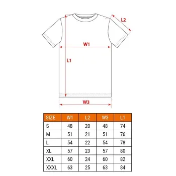T-SHIRT GRANATOWY ROZMIAR M