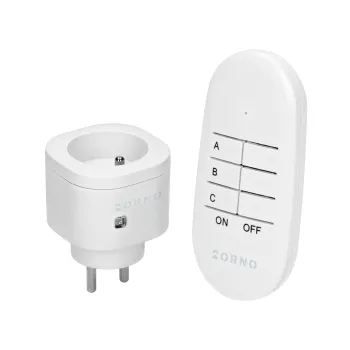 ZESTAW BEZPRZEWODOWYCH GNIAZD MINI, STEROWANYCH PILOTEM 1+1