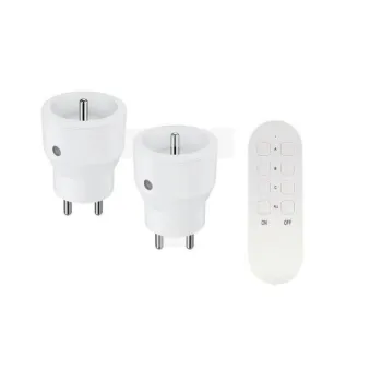 ZESTAW BEZPRZEWODOWYCH GNIAZD MINI, STEROWANYCH PILOTEM 2+1