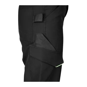 SPODNIE ROBOCZE MIX&MATCH CZARNO-ZIELONE ROZMIAR XXL