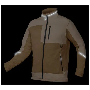 BLUZA SOFTSHELL OUTDOOR, BEŻOWA, ROZMIAR XXL