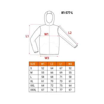 KURTKA MIX&MATCH 4-WAY STRETCH ZIELONA ROZMIAR M