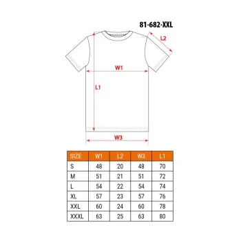 T-SHIRT Z NADRUKIEM MECHANIK ROZMIAR XL