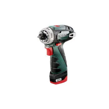 WIERTARKO-WKRĘTARKA AKUMULATOROWA 12V POWERMAXX BS 1*2.0AH