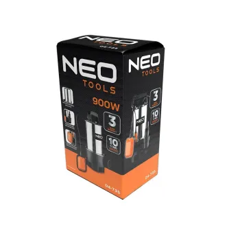 POMPA ZANURZENIOWA DO BRUDNEJ WODY 900W