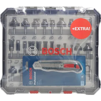 ZESTAW FREZÓW DO DREWNA 30 EL. + NÓŻ