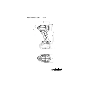 ZAKRĘTARKA AKUMULATOROWA 1/4'' SSD 18 LTX 200 BL