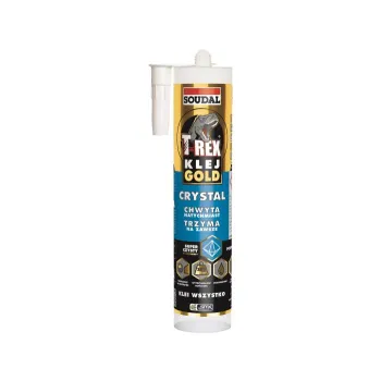 KLEJ MONTAŻOWY HYBRYDOWY 290ML T-REX GOLD CRYSTAL