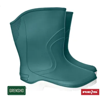 BUTY GUMOWE PCV, KRÓTKIE BTDKRAINBOW_DTU ROZMIAR 36