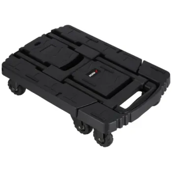 WÓZEK TRANSPORTOWY PLATFORMOWY SKŁADANY UDŹWIG 200KG