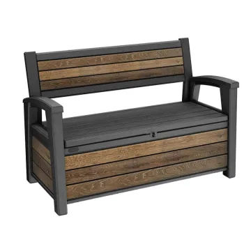 SKRZYNIA/ŁAWKA OGRODOWA, TARASOWA, DECO BENCH, WALLNUT