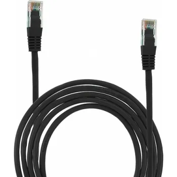 KABEL UTP 5E 1.5M CZARNY PATCHCORD