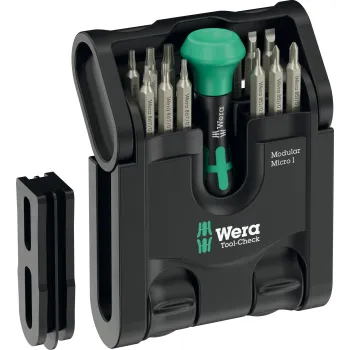 ZESTAW BITÓW Z UCHWYTEM TOOL-CHECK MODULAR MICRO 21 CZĘŚCI