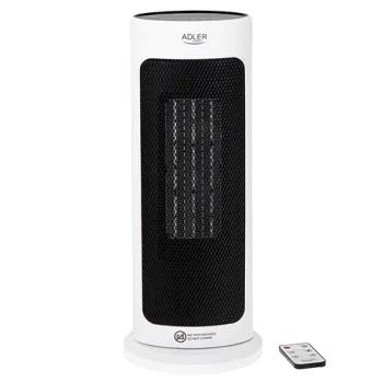 TERMOWENTYLATOR CERAMICZNY LED Z PILOTEM + TIMER 200W AD7738