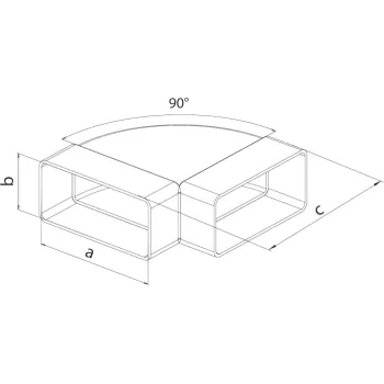 KOLANO POZIOME PŁASKIE 220*55  90'