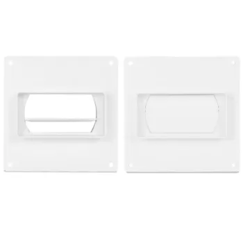 ŁĄCZNIK ZMIENNY KANAŁU PŁASK. 110*55 Z ZAW. ZWROTNYM 100MM